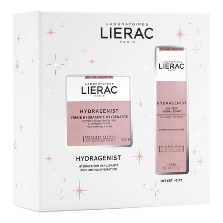 LIERAC COFFRET HYDRAGEN CR+EYE