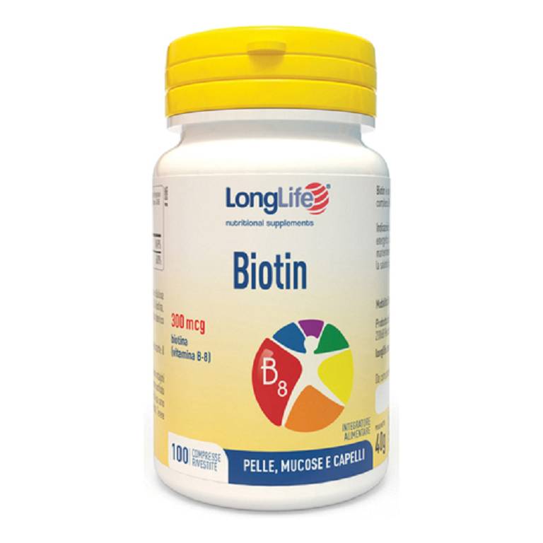 LONGLIFE BIOTIN 300 100CPR RIV