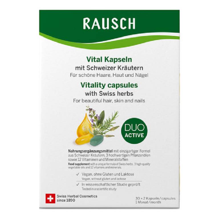 RAUSCH CAPSULE VITALITA' 60CPS