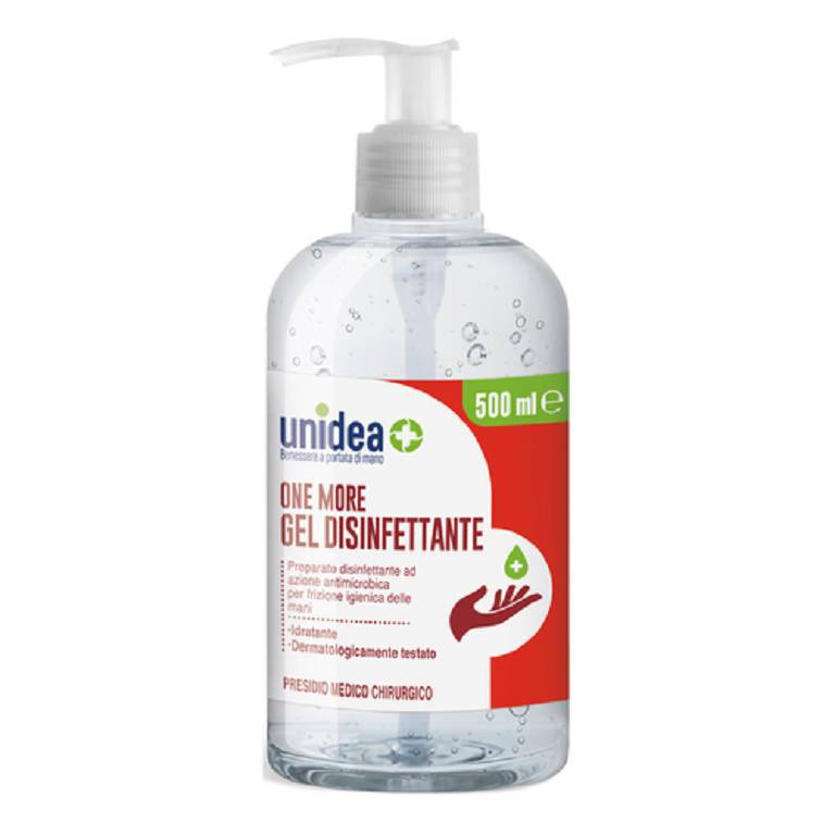 UNIDEA GEL MANI DISINF 500ML